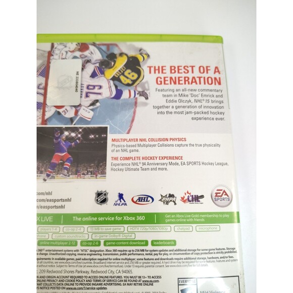 NHL 15 (Microsoft Xbox 360, 2014) - Picture 4 of 10